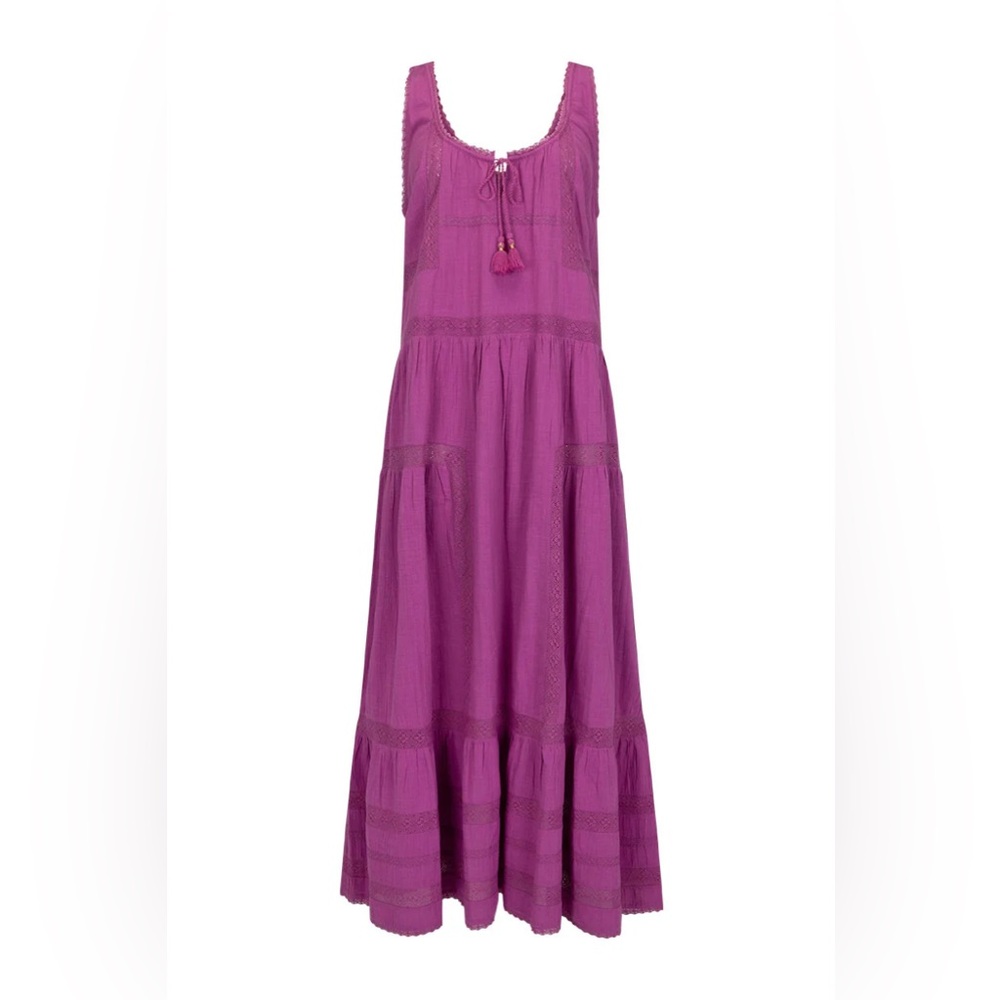 NWT Spell Serendipity Lace Sundress in Orchid - Picture 3 of 6